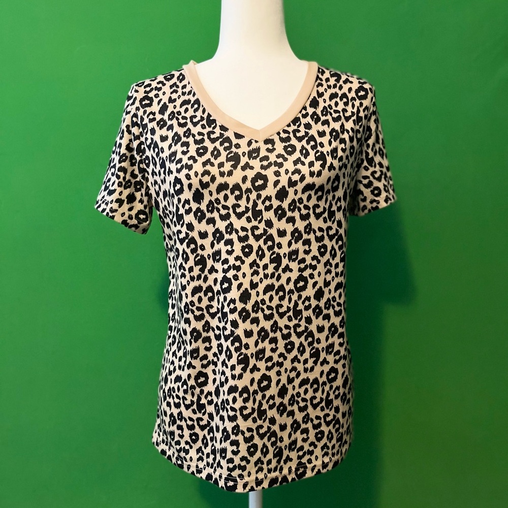Cheetah Print (Size M) Women’s Top